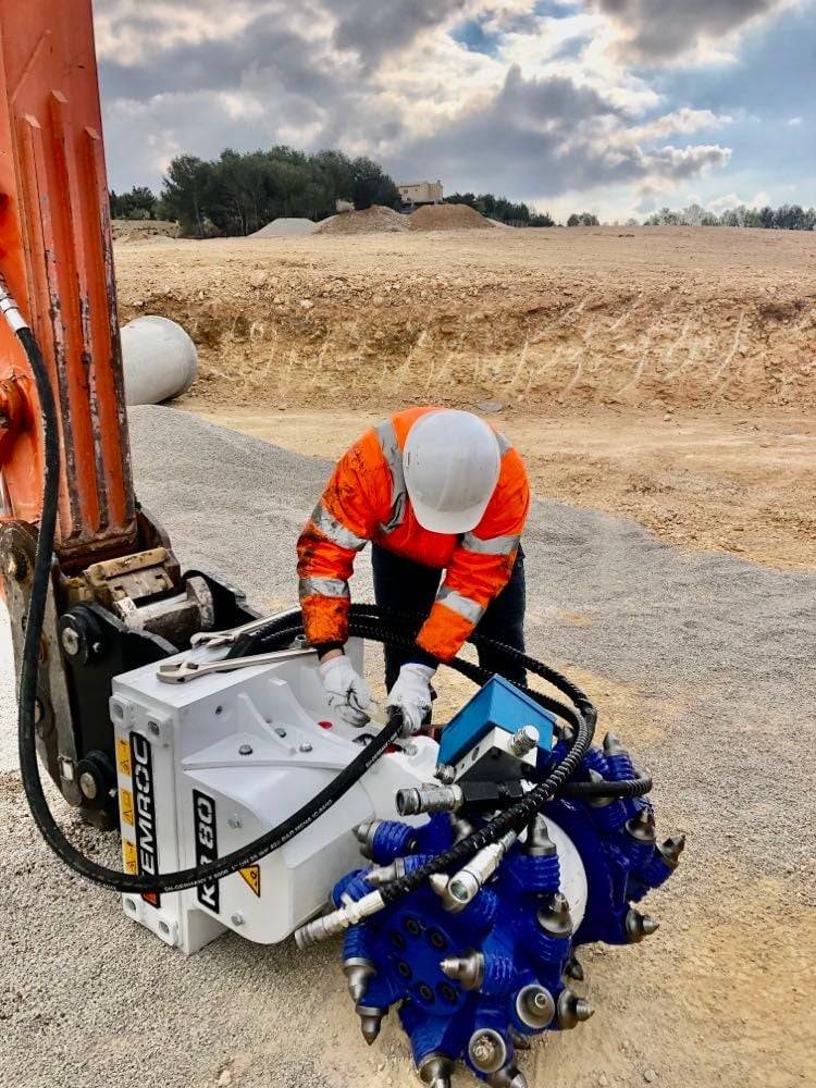 Mise en service sur chantier