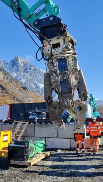 cisaille fer sans pelle tunel